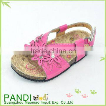 2015 Good quality rubber sole girl beach sandals for Arabia