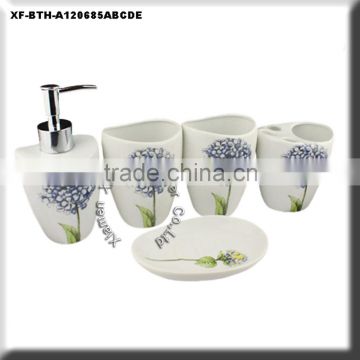 modern 5 pcs bathroom ceramic shower set