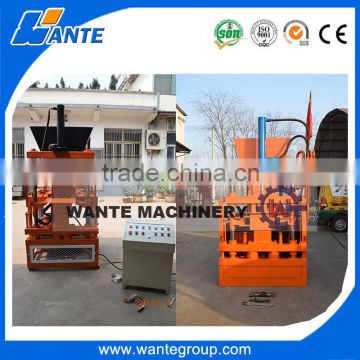WANTE BRANDWT1-10 latest product fully automatic Interlocking brick machine for small business                        
                                                                                Supplier's Choice