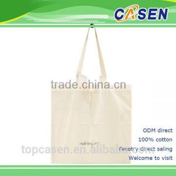 Natural muslin tote personalized shopping bag with ODM direct