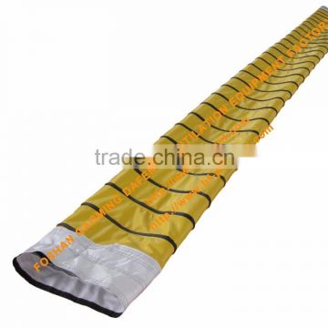 3 layers flexible insulation ducting for airplane