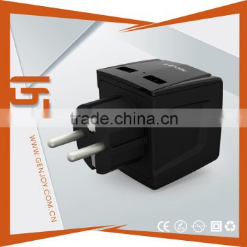 best purchase european power adapter 2 pin plug with usb