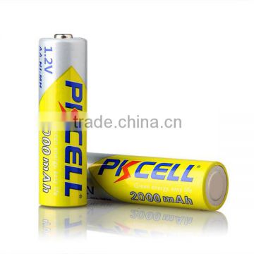 1.2V 2000mAh torch light rechargeable battery, rechargeable battery li-ion