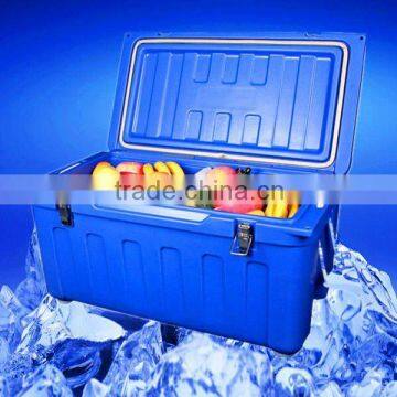 62L insulated plastic cooler box insulated freezer