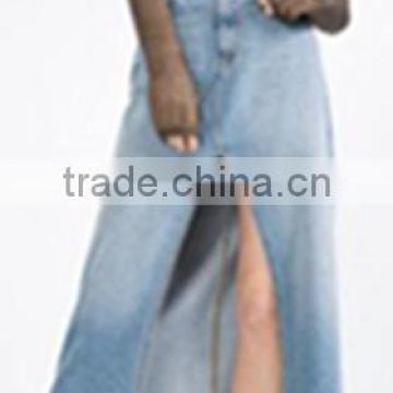 2016f Ladies fashion romantic classic jeans skirt