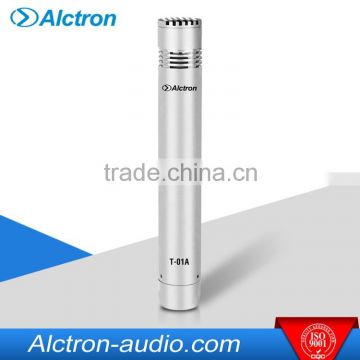 Alctron T-01A Instrument Mic with mic clip,Pencil Condenser Microphone,Instrument studio mic