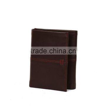 Brown Men's Real Genuine leather wallet