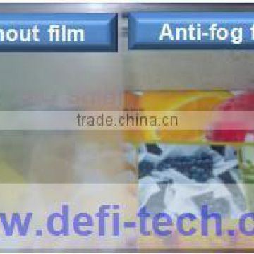superior performance anti fog PET film