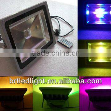 hot selling rgb led flood light 10W with controller CE,RoHS