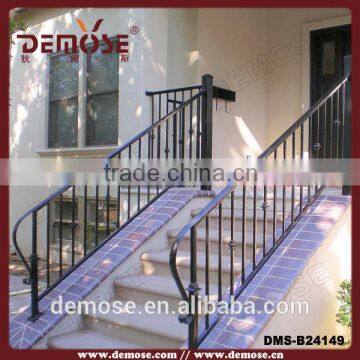 ornamental wrought iron hand railings/outdoor wrought iron stair railing