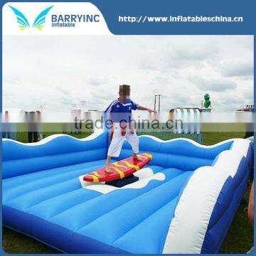 Hot inflatable mechanical surfboard, air mechanical surf simulator price