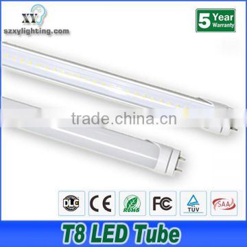 4ft 22W 5000k Rotatable End Cap Clear Cover Led UL T8 Tube