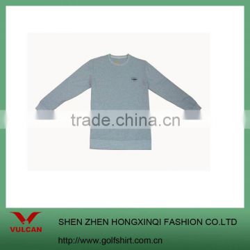 fashion Light Grey Color 100% cotton Sweater