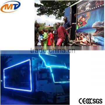 One year warranty truck mobile 9d cinema factory