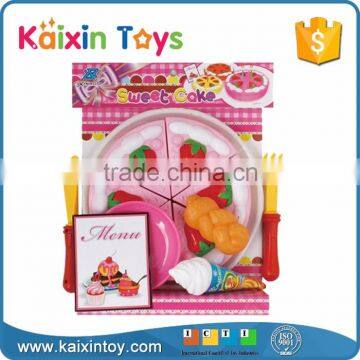 10264560 2016 New Toy Plastic Happy Birthday Cake Toy For Children