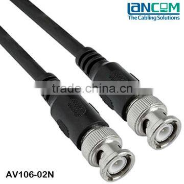 BNC/BNC TV Cable,RG58,75ohm,Nickle Plated