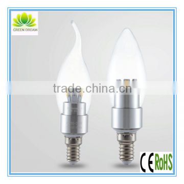 competitive price high power led candle bulb with long lifespan CE ROHS approved