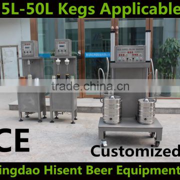 automatic beer keg filling machine
