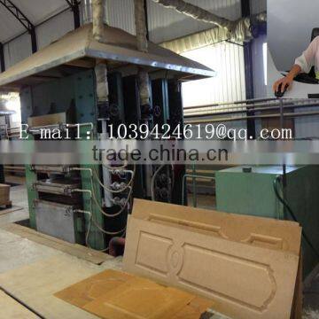 Molded door hot press machine made in China