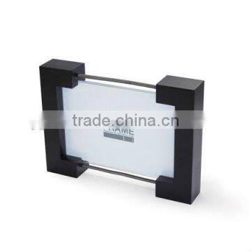 acrylic(PMMA) photo frame with wood