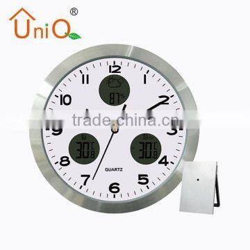 Weather forecast Aluminium Wall Clock