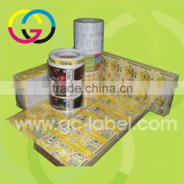 High quality custom private sticker self-adhesive stickers and labels