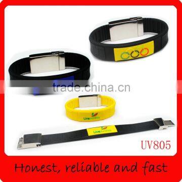 Bracelet usb Custom Logo Printed