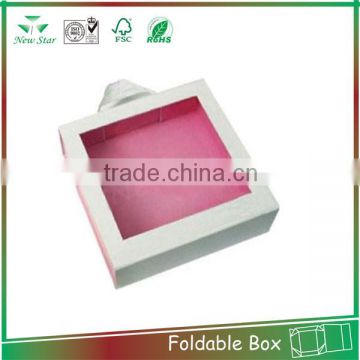 high quality cardboard paper folding gift box Made In China