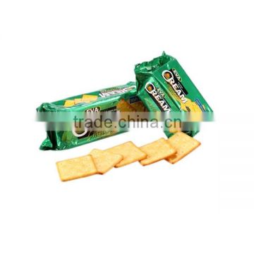 220g Cream Crackers Square Salty Crisp High Quality for OEM