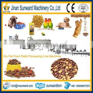 Jinan Double Screws Pet Food Extruding Equipments