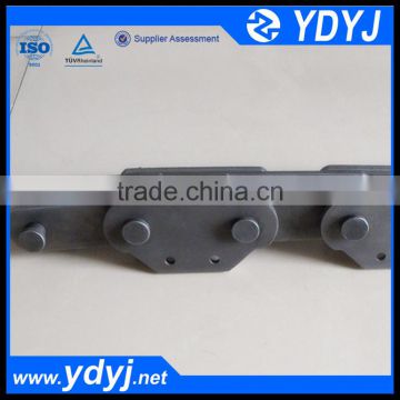 Multiple pitch alloy steel chains for bucket elevator