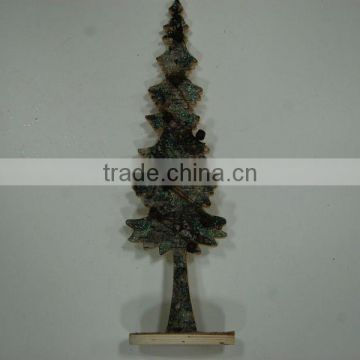 Christmas wooden standing decoration JA02-12010