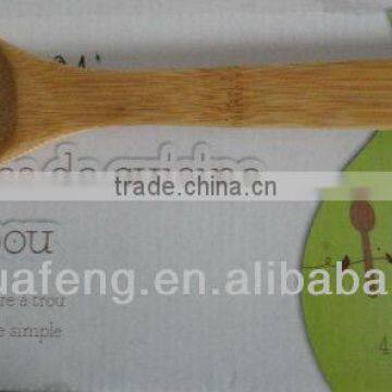 2016 new design bamboo stirring spoon