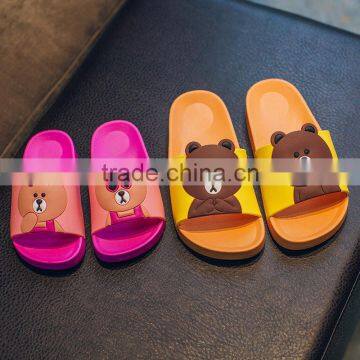 S17464A Cheap Beautiful Kids Hot-selling PVC Slippers