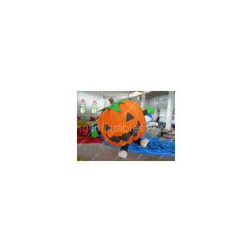 Funny Oxford Thickening Green Inflatable Cartoon Characters Halloween Pumpkin