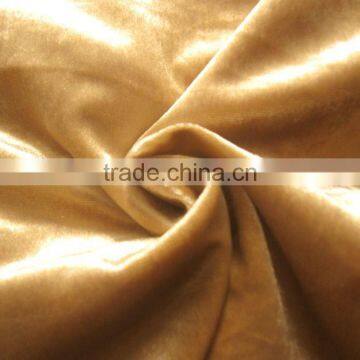 100% Polyester Plain Velvet Fabric/Sofa fabric