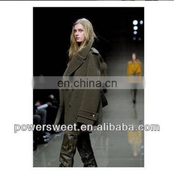 2013 New fashion european style formal design ladies classic winter elegant coat