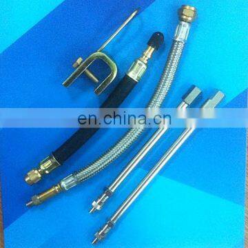 Flexible rubber/Stainless steel braided rubber valve extention