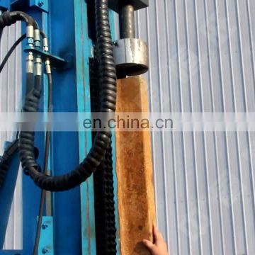 2019 CE certification Hengwang Double power head pile driver/solar pile driver and earth auger/solar pile driver for sales