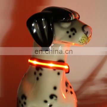 Hot Sale Pet Supplies Android USB Charging LED Lighted Dog Collar