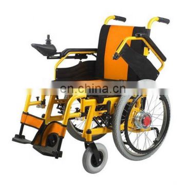 Cheap price folding power electric wheelchair for disabled