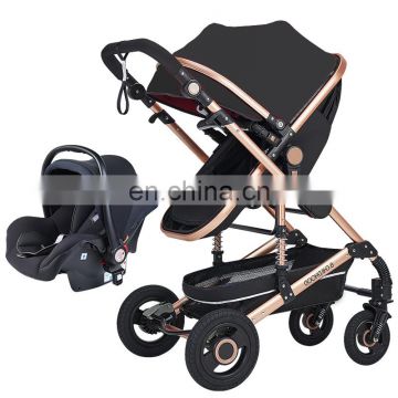 Newly Design pet trolleys Cat / Dog Easy Walk Folding Travel Carrier Carriage Pet Stroller