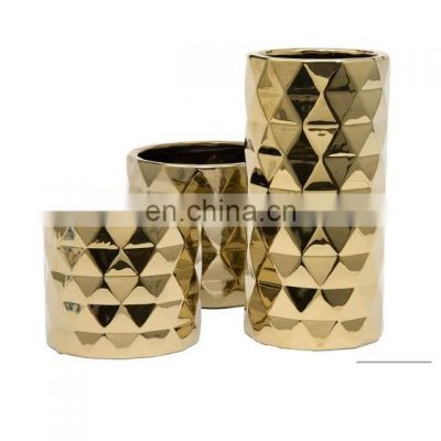 gold plated planter sets