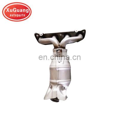 XG-AUTOPARTS Fits Nissan X-trail 2.0L 2008 -2013 exhaust manifold catalytic converter with ceramic catalyst inside