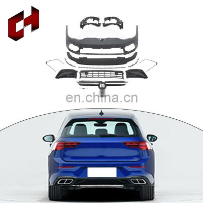 CH Original Hood Fender Vent Exhaust Grille Carbon Fiber Seamless Combination Body Kit For Vw Golf 8 2020 To R Line
