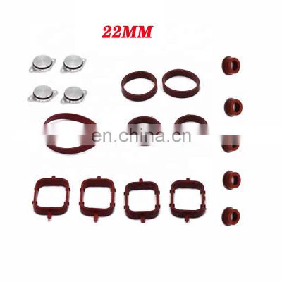 4x22mm 6x32mm SWIRL FLAP BUNGS WITH GASKETS FOR BMW 320d 330d 520d 525d 530d 11612246949, 13547792098, 11617790198, 11612246945