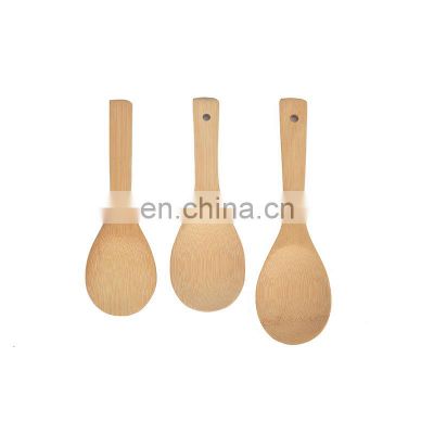 Bamboo Rice Spoon Hot Selling Eco Friendly Kitchen Household Premium Bamboo Spatula Spoon
