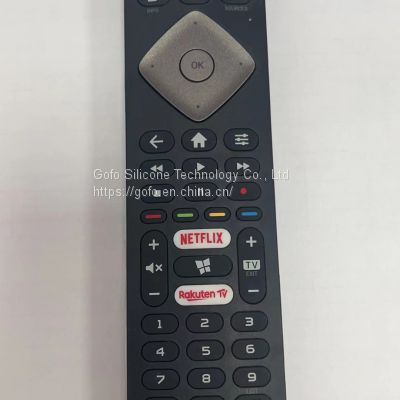 Manufacturer Silicone Button Silicone Button For TV Remote Control 41 Buttons NEFLIX GOOGLE