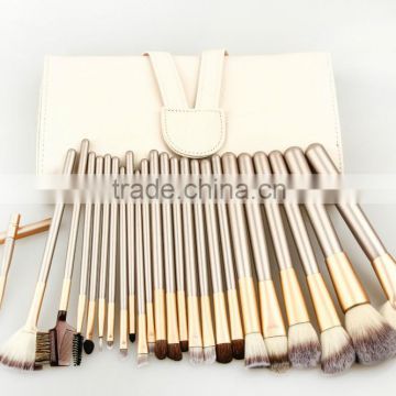 24pcs cosmetic makeup brush kit Face use Smudge Brush Foundation brush kit