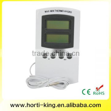 Agriculture digital Thermometer with sensor, Thermometer with hygrometer